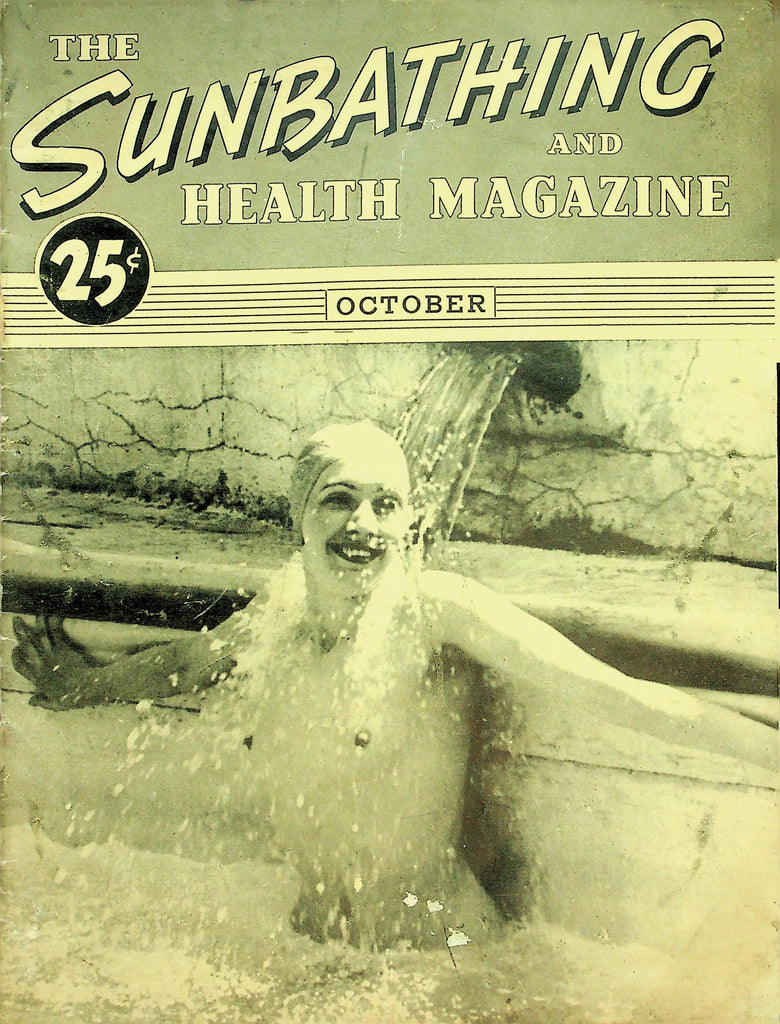 The Sunbathing And  Health Nudist Magazine  Women And Naturism  October 1942  072426lmp-GSC