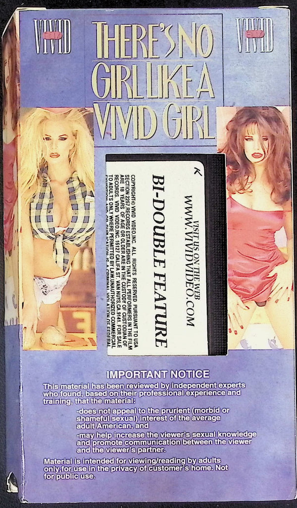 Bi-Double Feature #6172 (Nefarious, Peek-A-Boo) Gay/Bi Adult VHS Vivid 102425AKVHS