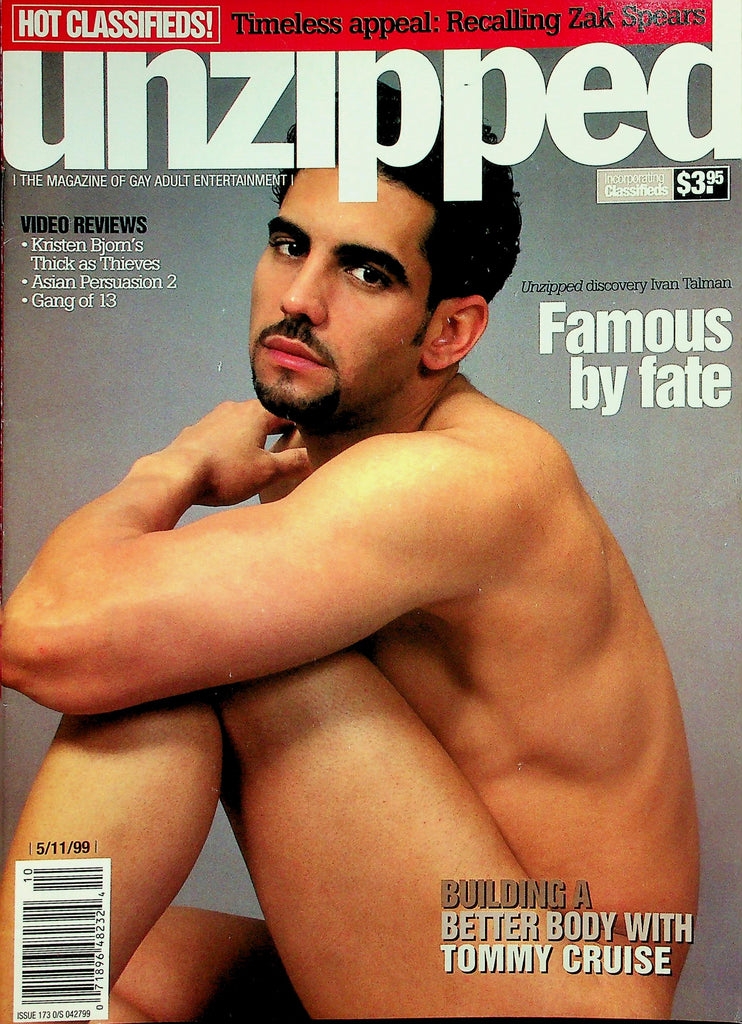 Unzipped Gay Magazine  Ivan Talman Famous by Fate  05/11/99   042426lmp