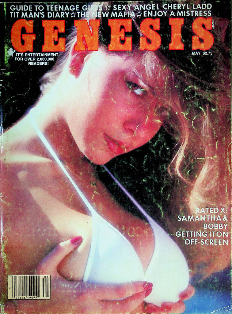 Genesis Magazine Samantha Fox & Bobby Astyr May 1980 101824RP