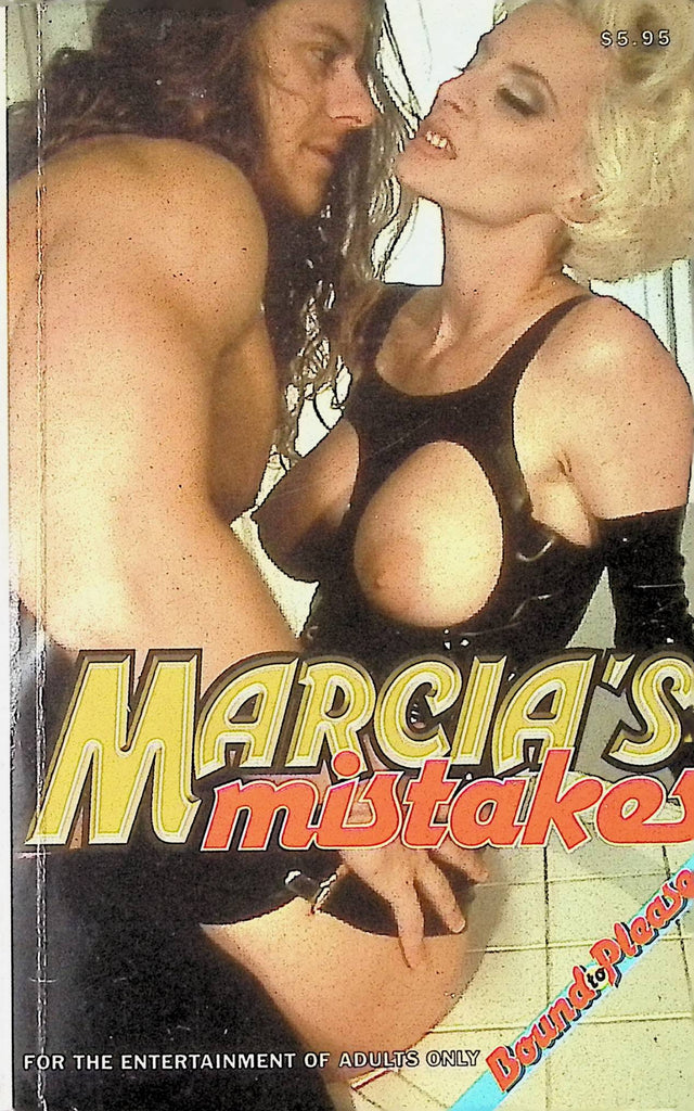 Marcia's Mistakes BP-142 Bound to Please 1998 Reprint Star Distributors Adult Erotic Novel-051424AMP