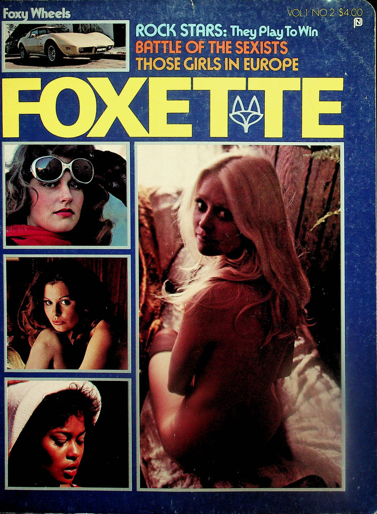 Foxette Magazine  Covergirl Laurie  vol.1 #2  1978  092425lm-p2