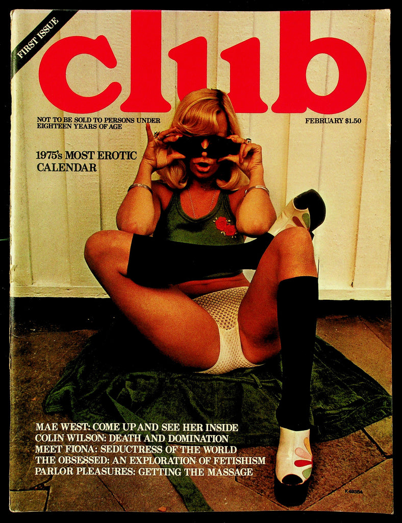 Club Adult Magazine V1, #1 Feb. 1975 First Issue 091726HRP-64