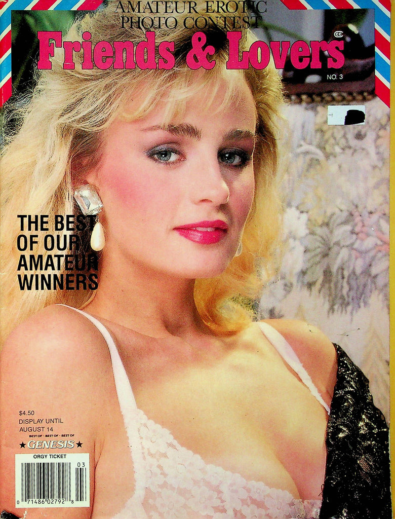 Genesis Friends & Lovers Magazine Amateur Erotic Photo Contest No.3 1989 061523RP