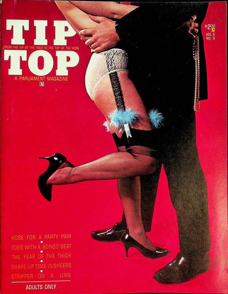 Tip Top Magazine  Hose For A Party Pair / Shape-Up Time In Sheers  vol.5 #3 1966  Parliament   092926lmp-GSC