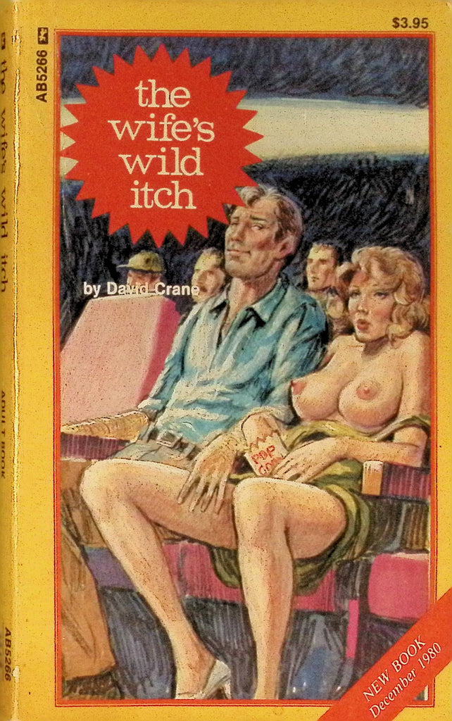 The Wife's Wild Itch by David Crane Ab5266 1980 Greenleaf Classics Adult Paperback Novel 072325AMP
