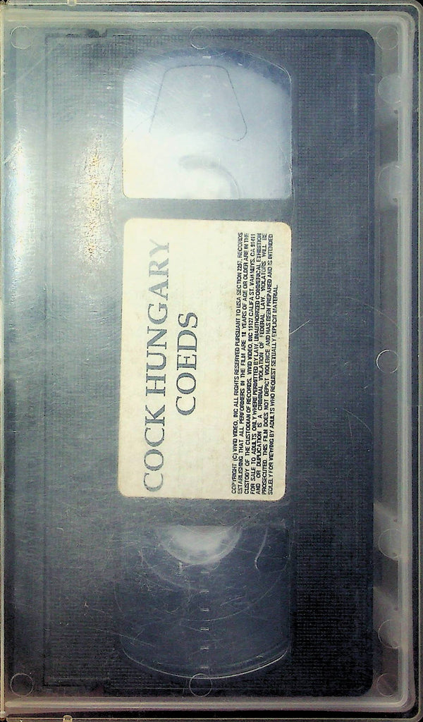 Adult VHS Movie Cock Hungary Coeds By Vivid Video 080123RPVHS