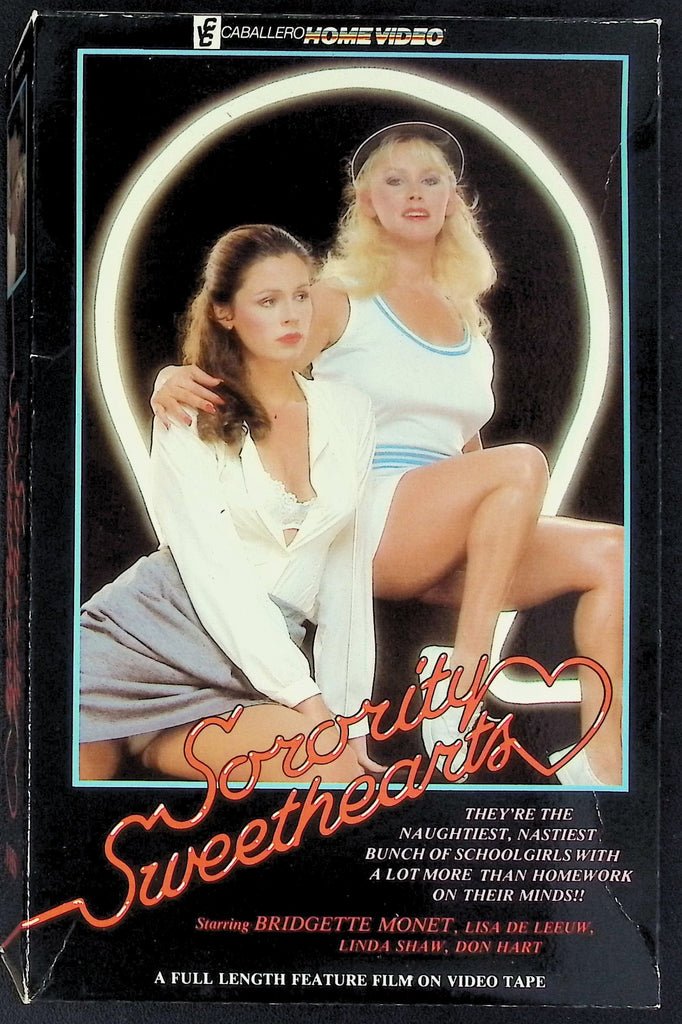 Sorority Sweethearts ft. Bridgette Monet, Lisa de Leeuw, Linda Shaw Adult VHS Caballero Home Video 111825AKVHS