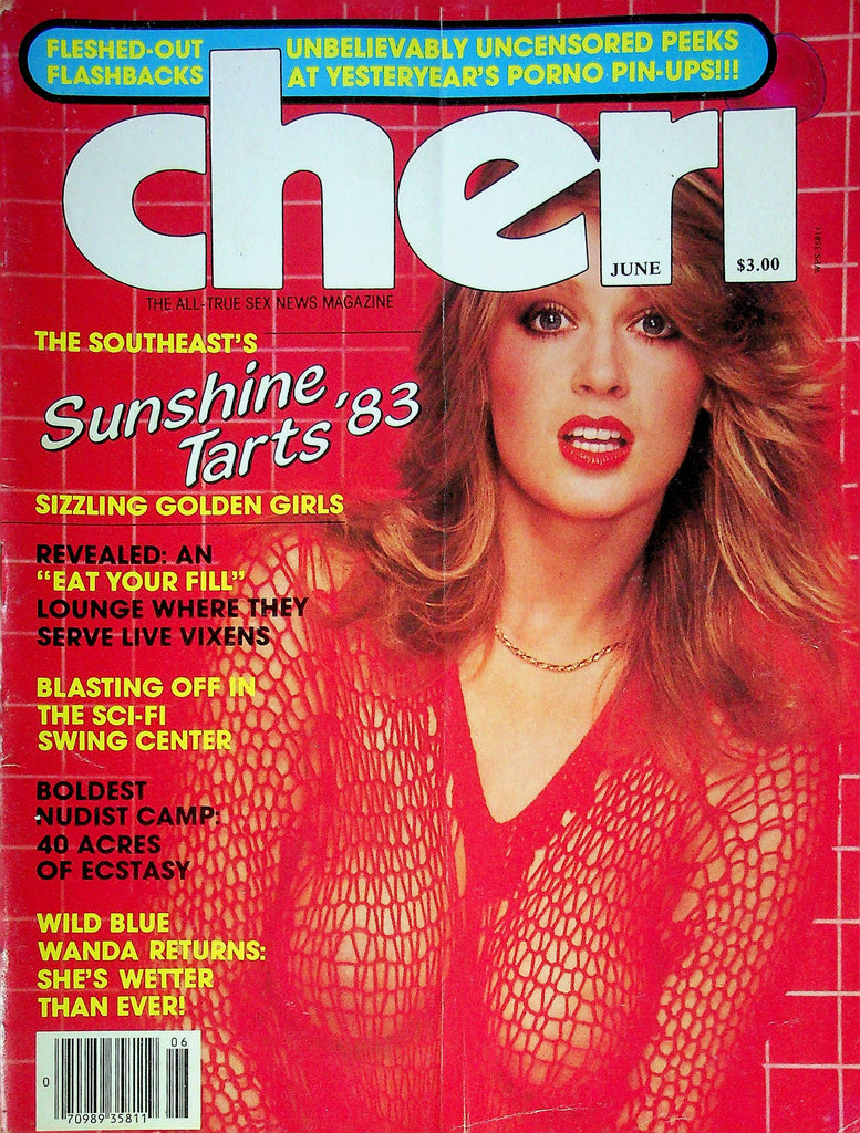 Cheri Magazine Sunshine Tarts '83 & Wild Blue Wanda June 1983 032924RP