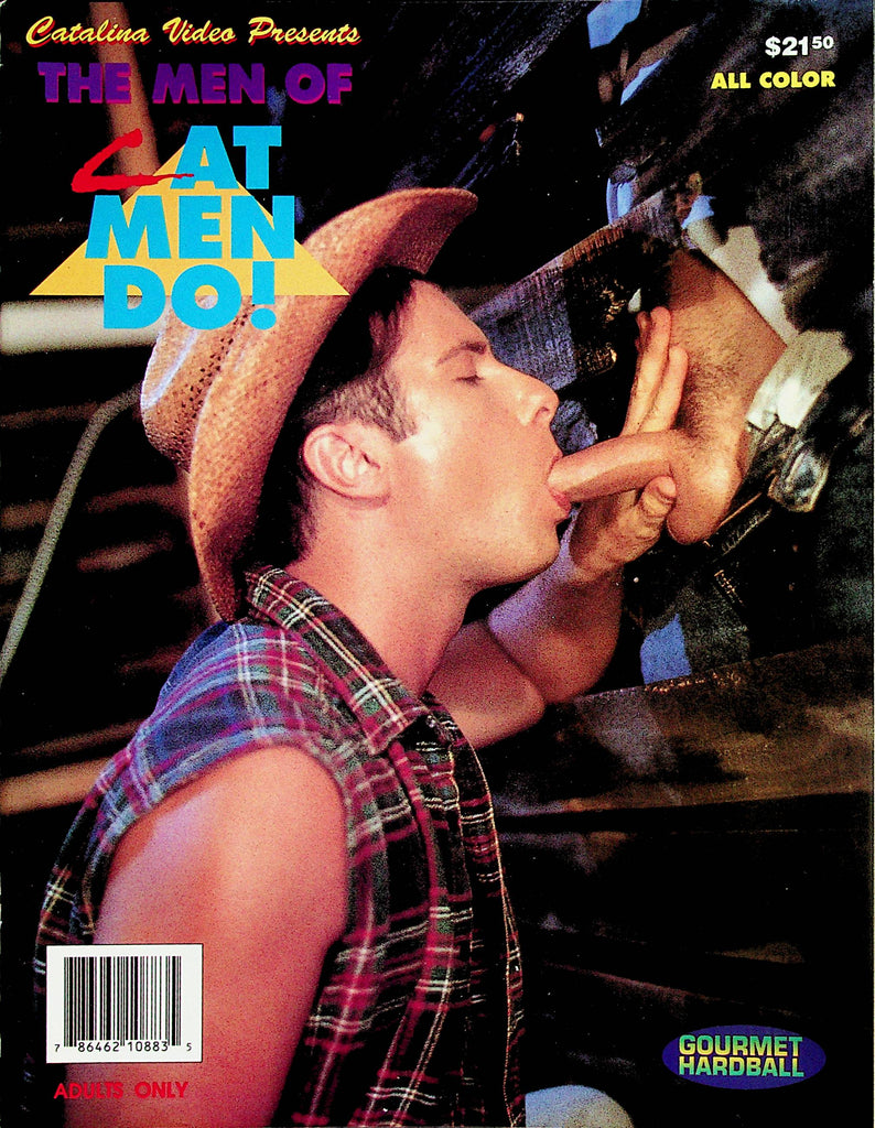 Catalina Video Presents The Men Of Cat Men Do! Magazine  Steve Rambo, Brad Micheals  #1 1997 Gourmet Editon  100224lm-p2