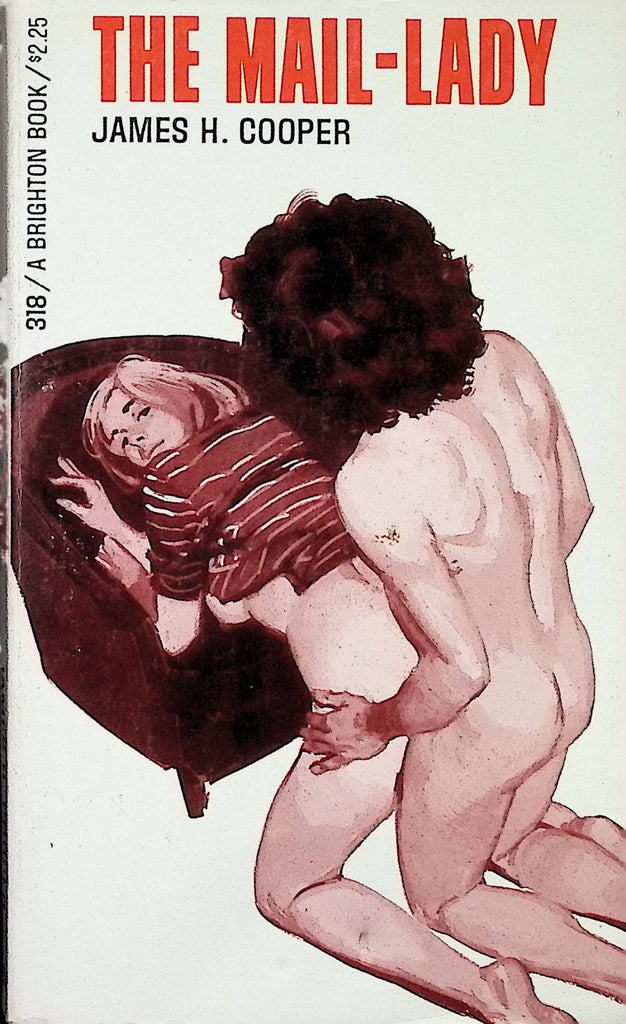 The Mail-Lady by James H cooper 1970s Brighton Book Adult Erotic Paperback Novel-060324AMP