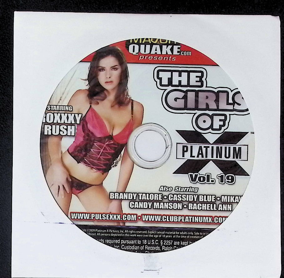 Girls of Platinum #19 ft. Roxxxy Rush, Brandy Talore, Cassidy Blue Adult DVD Pulse XXX Club Platinum X 120925AKDVD-A26