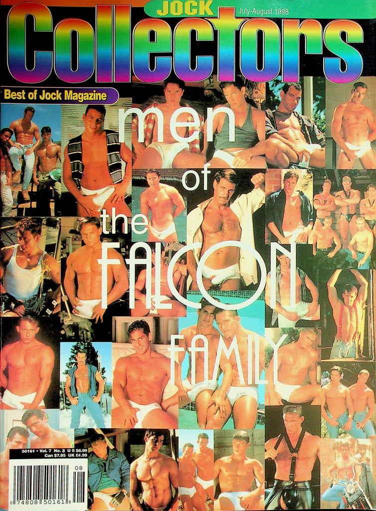 Jock Collectors Gay Magazine  Men Of The Falcon Family - Centerfold Guy Michel Lucas  July-August 1998   032126lmp