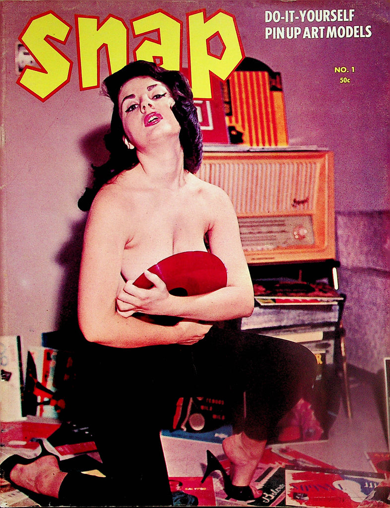 Snap Magazine   Do-It-Yourself Pin Up Art Models  #1  1958    041124lm-p