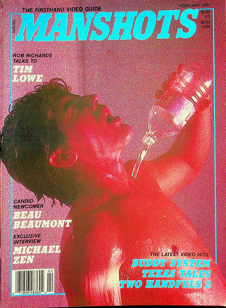Manshots Gay Magazine   Cover Guy Tom Steele  February 1990     052526lmp-GSC