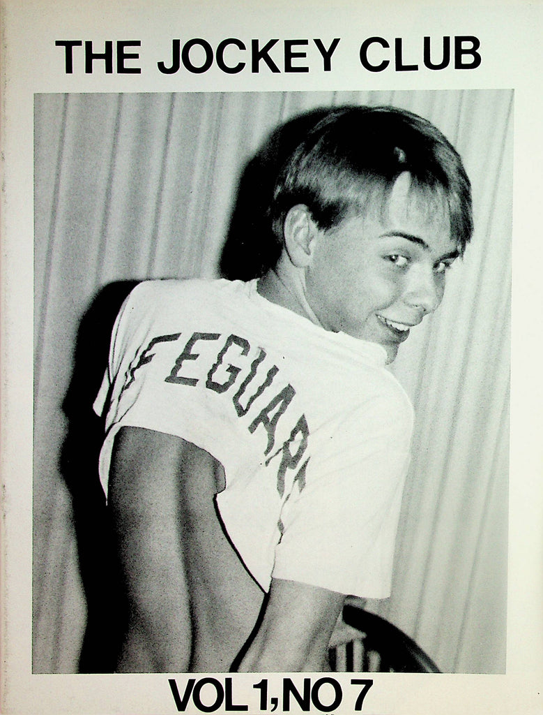 The Jockey Club Gay Magazine  Cover Guy Bobby vol.1 #7  1986  092424lm-p