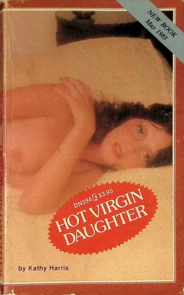 Hot Virgin Daughter by Kathy Harris DN394 1983 Greenleaf Classics Adult Paperback Novel 072525AMP