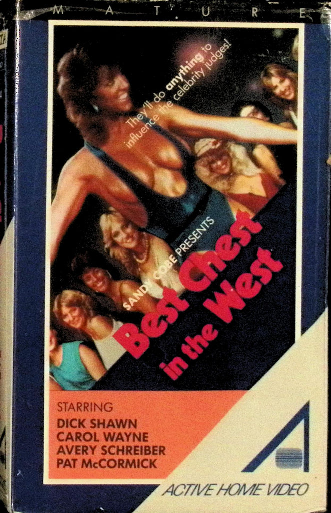 Best Chest in the West Sandy Cobe 1984 Active Home Video BETA Tape Dick Shawn Carol Wayne 070626AMPVHS