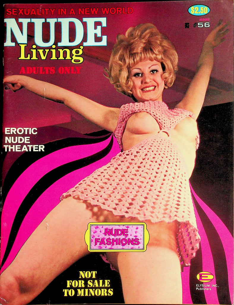 Nude Living Magazine  Erotic Nude Theater / Nude Fashions  #56  1969   by Elysium     050926lmp