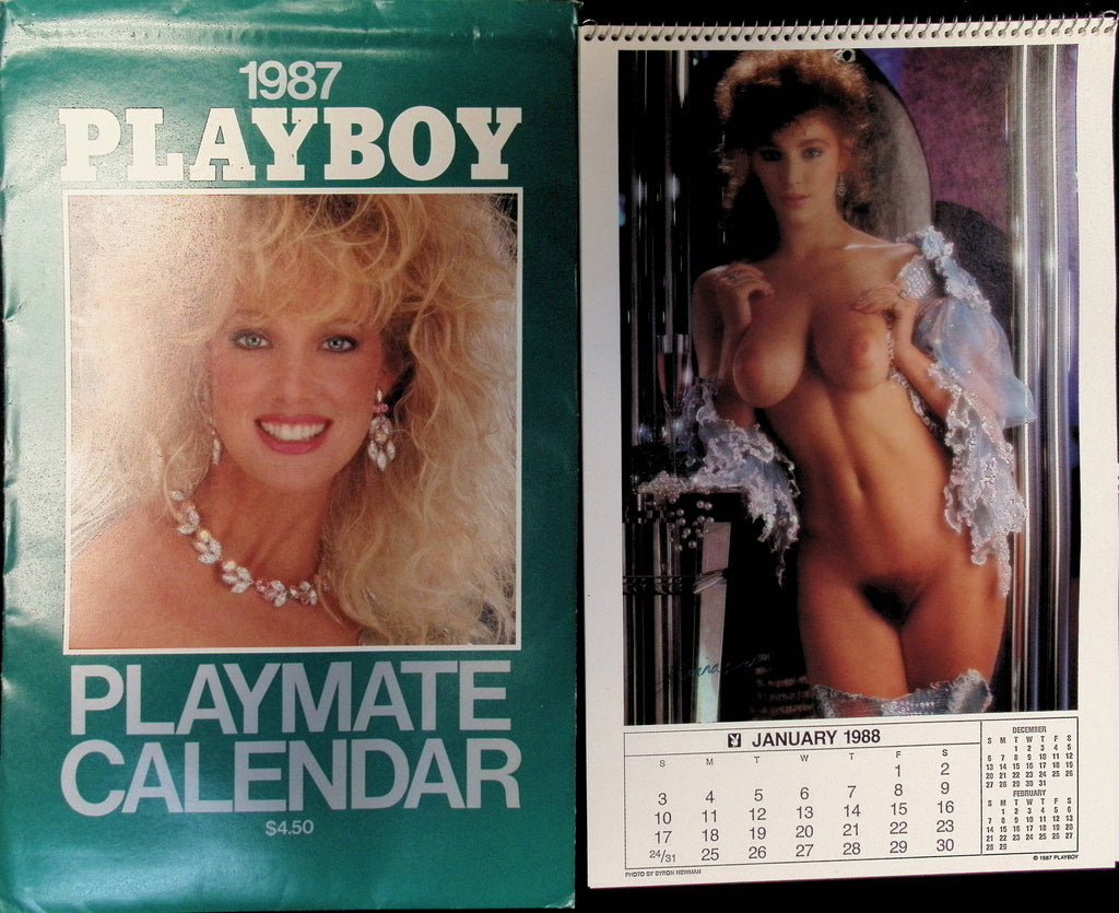 1988 Playboy Playmate Spiral Wall Calendar Kymberly Paige 050525AMCAL