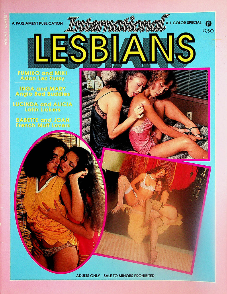 International Lesbians Magazine   Babette and Joan French Muff Lovers   1989  Parliament Publication    031324lm-p
