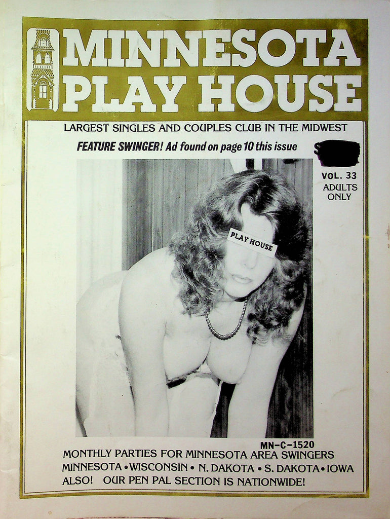 Minnesota Play House Swingers Adult Magazine Vol.33 052423RP