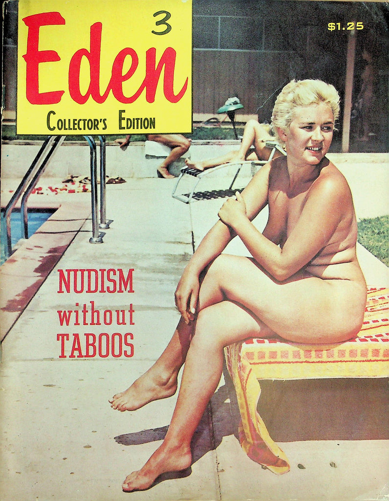 Eden Nudist Magazine  Covergirl Barbara / Nudism Without Taboos #3 1960  Collector Edition   070726lmp-GSC