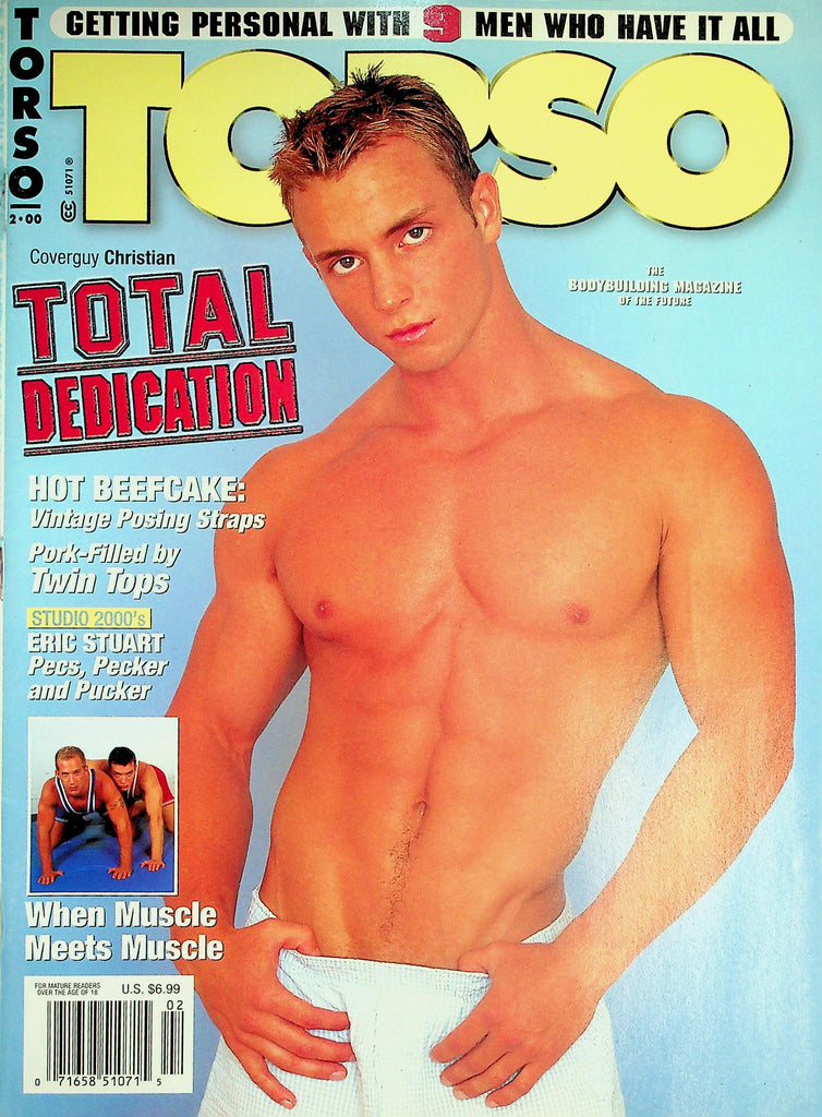Torso Gay Magazine   Cover Guy Christian   February 2000  041926lmp