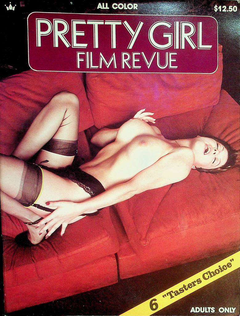 Pretty Girl Film Revue Magazine   "Tasters Choice"  #6 1980's   082926lmp-GSC