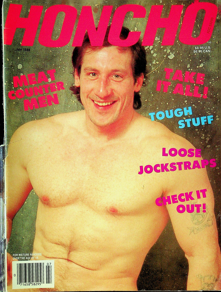 Honcho Magazine Born To Be Bad July 1988 100225RP-