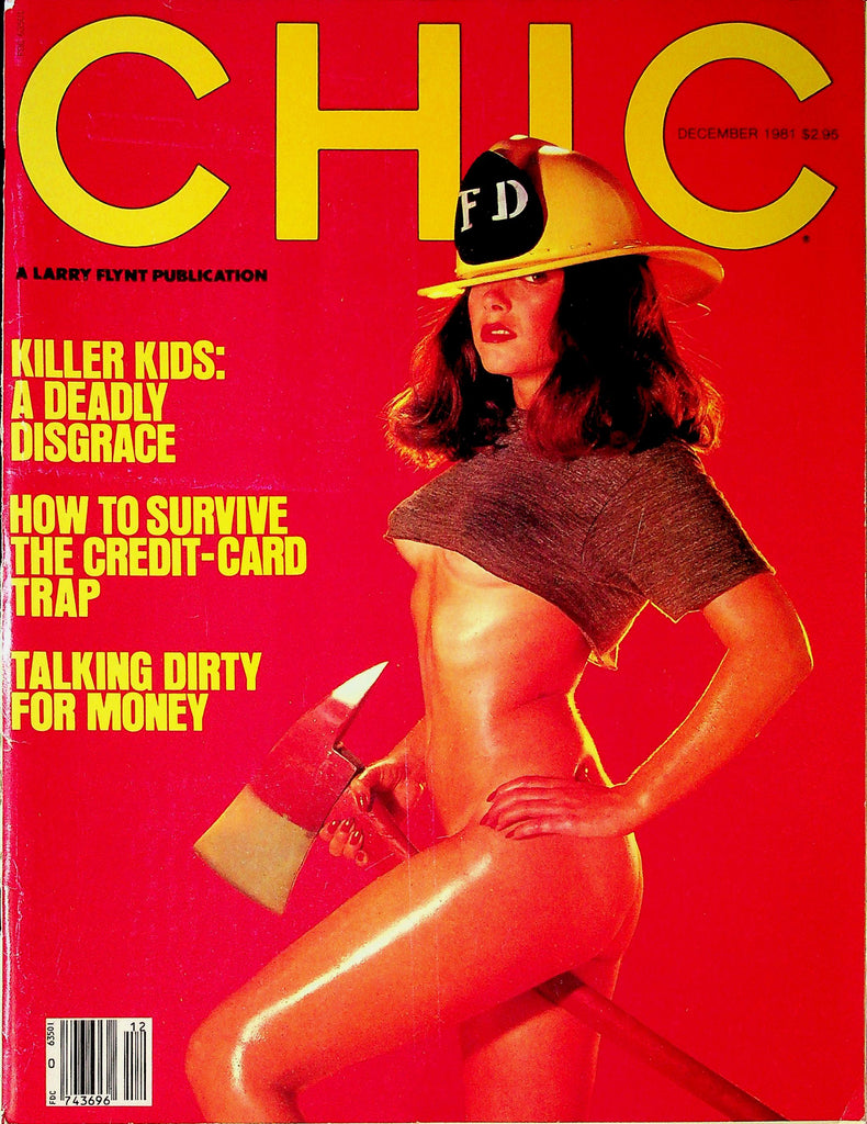 Chic Magazine Ft. Billie & Terry Galanoy December 1981 081425RP-