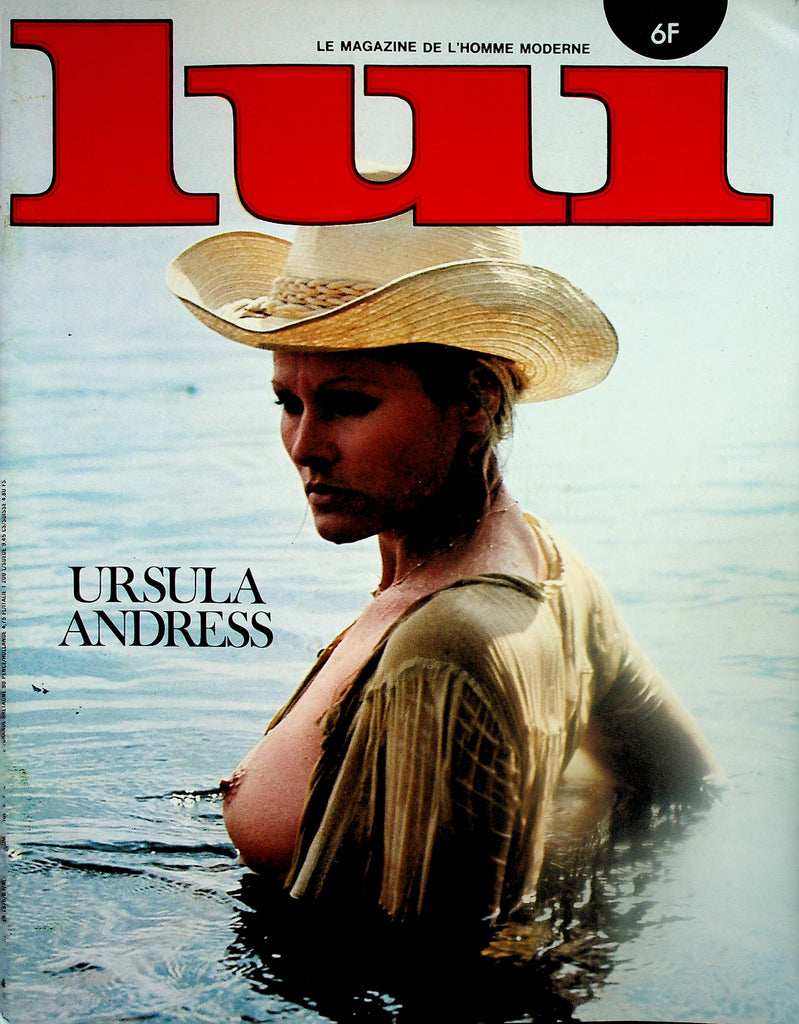 Lui French International Magazine  Cover: Ursula Andress  #144  January 1976    111725lm-p