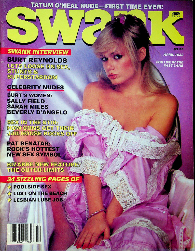 Swank Magazine Burt Reynolds Interview & April & Nikki April 1982 062323RP