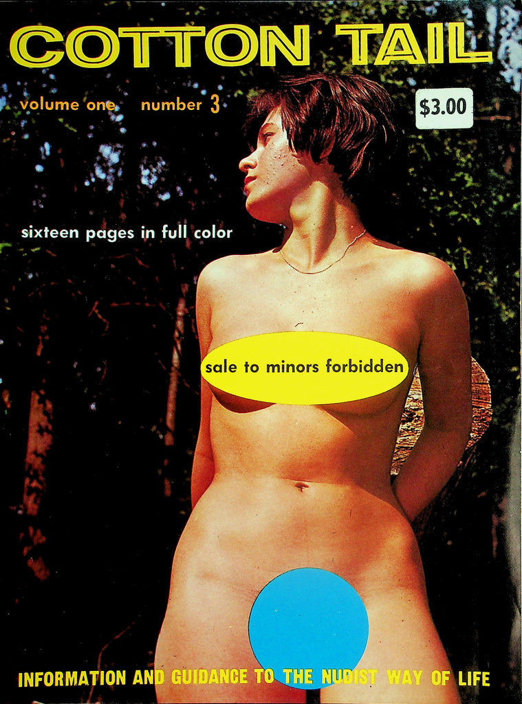 Cotton Tail Nudest Magazine   The Nudist Way Of Life  vol.1 #3  1960's   070626lmp-GSC