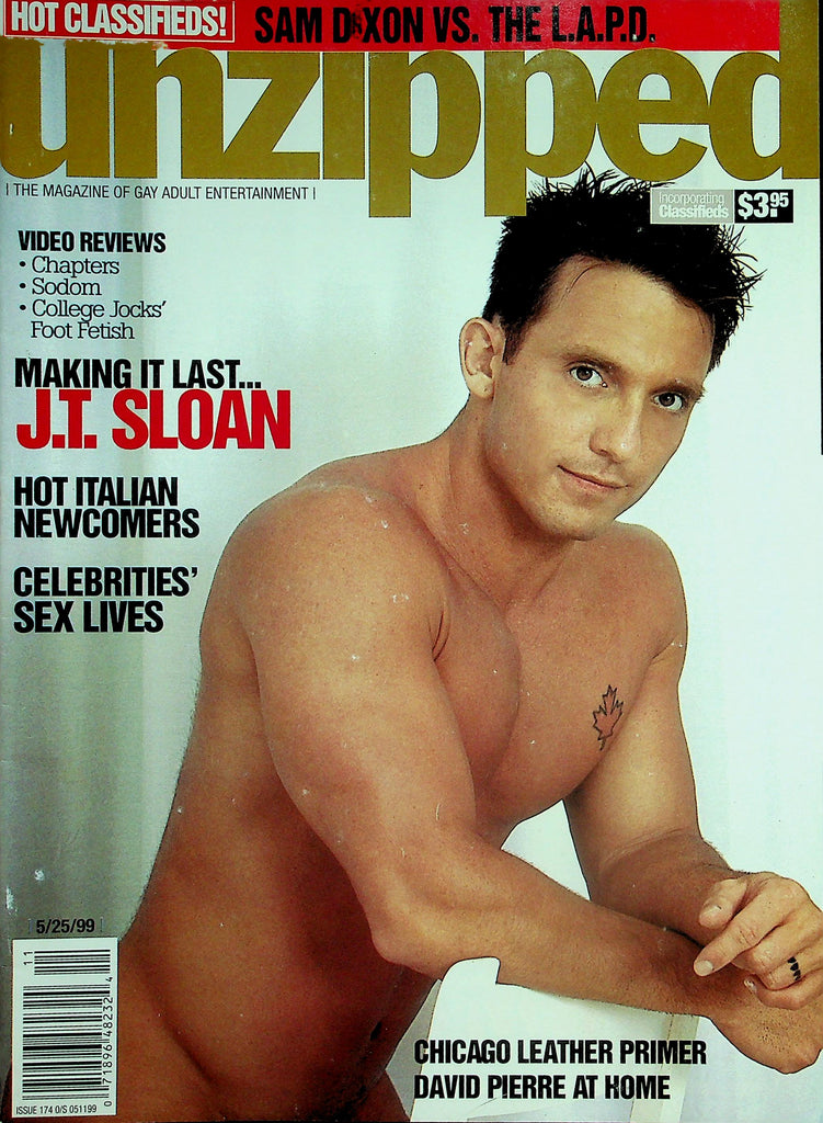 Unzipped Gay Magazine  Making It Last... J.T. Sloan  05/25/99   042426lmp
