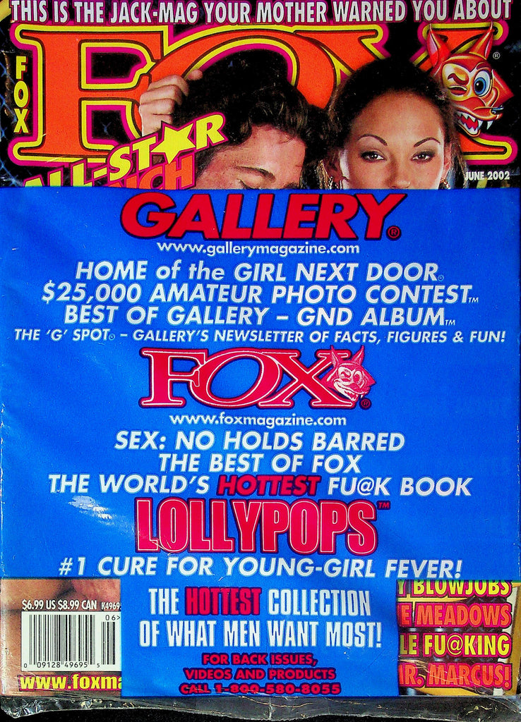 Fox Magazine Ft. Gina Lynn & Nicole Sheridan June 2002 Sealed 070725RP-