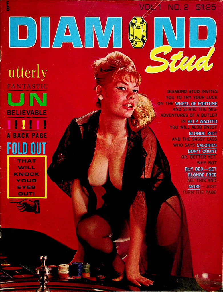 Diamond Stud Vintage Magazine  Covergirl Elise  vol.1 #2  1962  043025lm-p