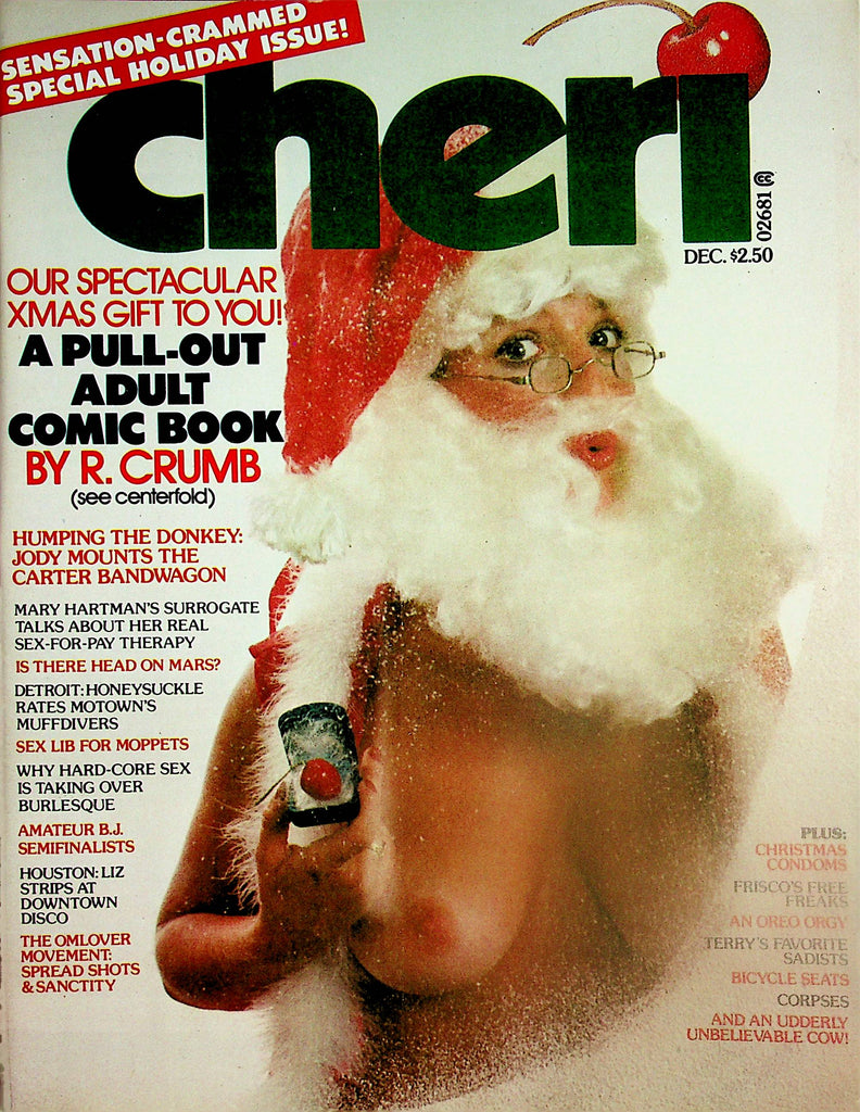 Cheri Magazine  Centerfold Girl Nippy / with R. Crumb Adult Comic Book  December 1976    060224lm-p