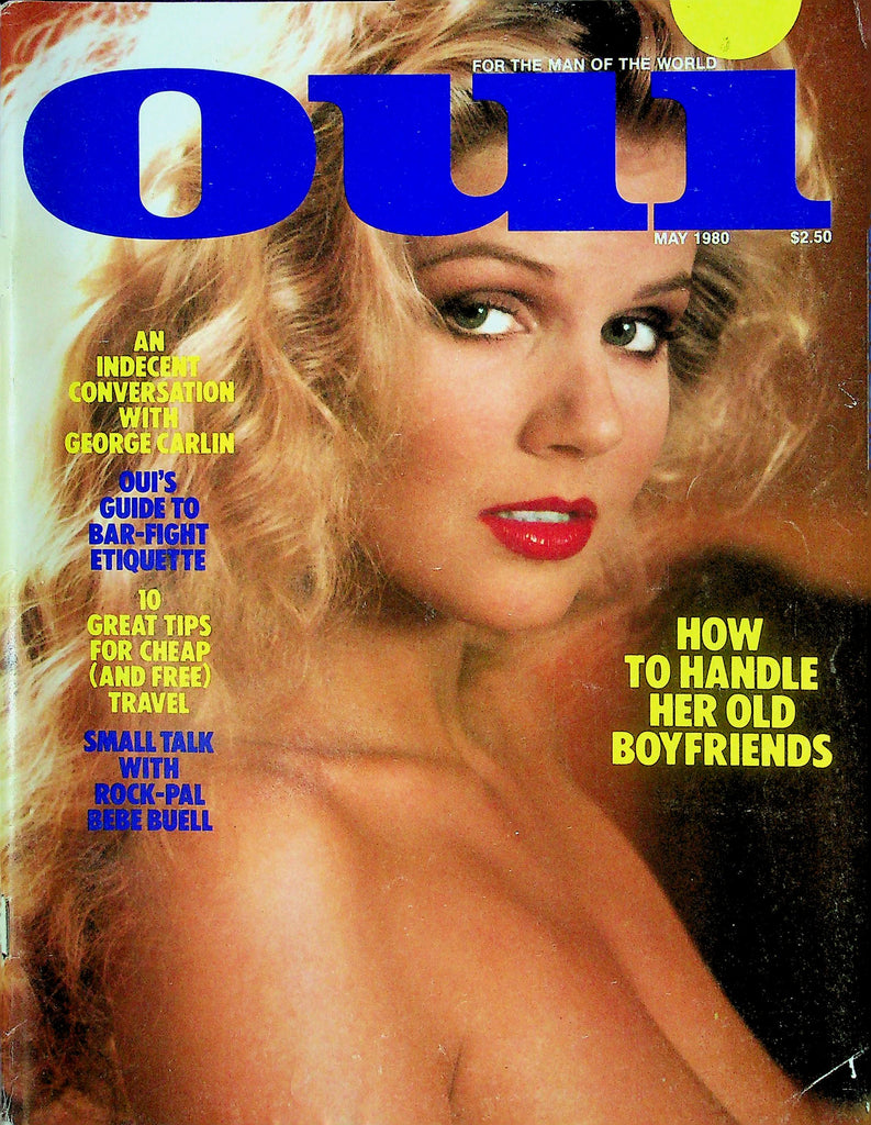 OUI Magazine Ft. George Carlin & Brigette Fry May 1980 042326AMP-