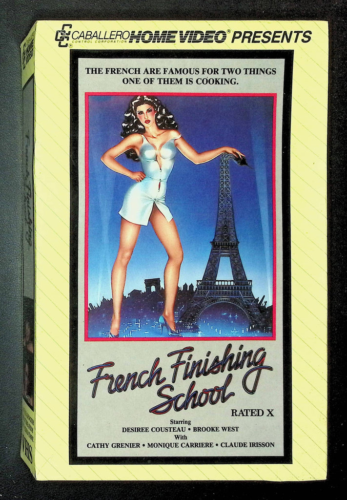 French Finishing School Caballero VHS 1981 Desiree Cousteau Brooke West 041125DMVHS