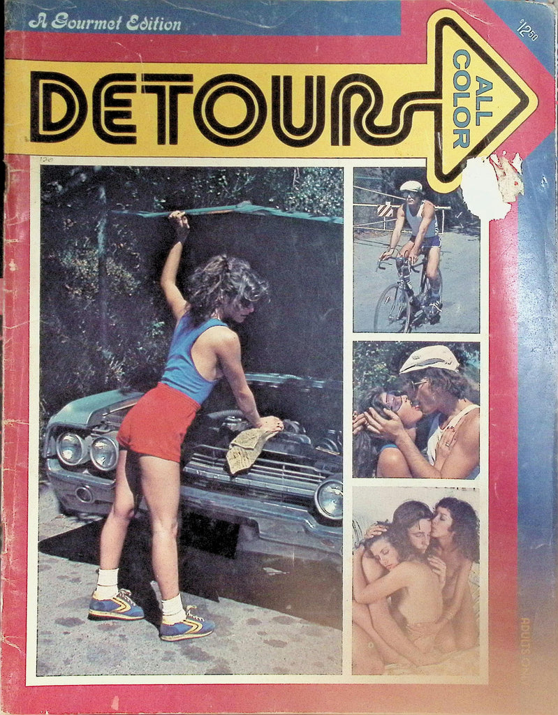 Detour Magazine 1980s One-on-One and Threesome Action in Public and the Bedroom  101526LLP