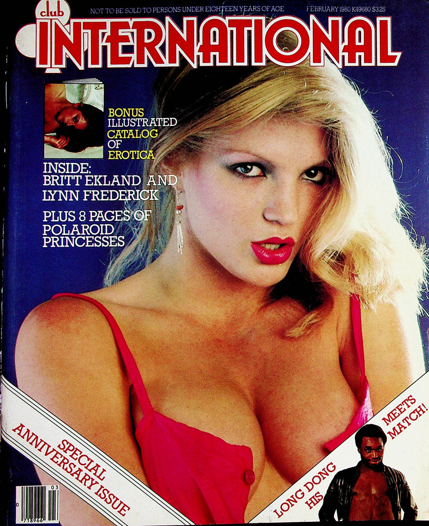 Club International Magazine  Long Dong Silver / Britt Ekland  February 1980  Special Anniversary Issue    051223lm-p