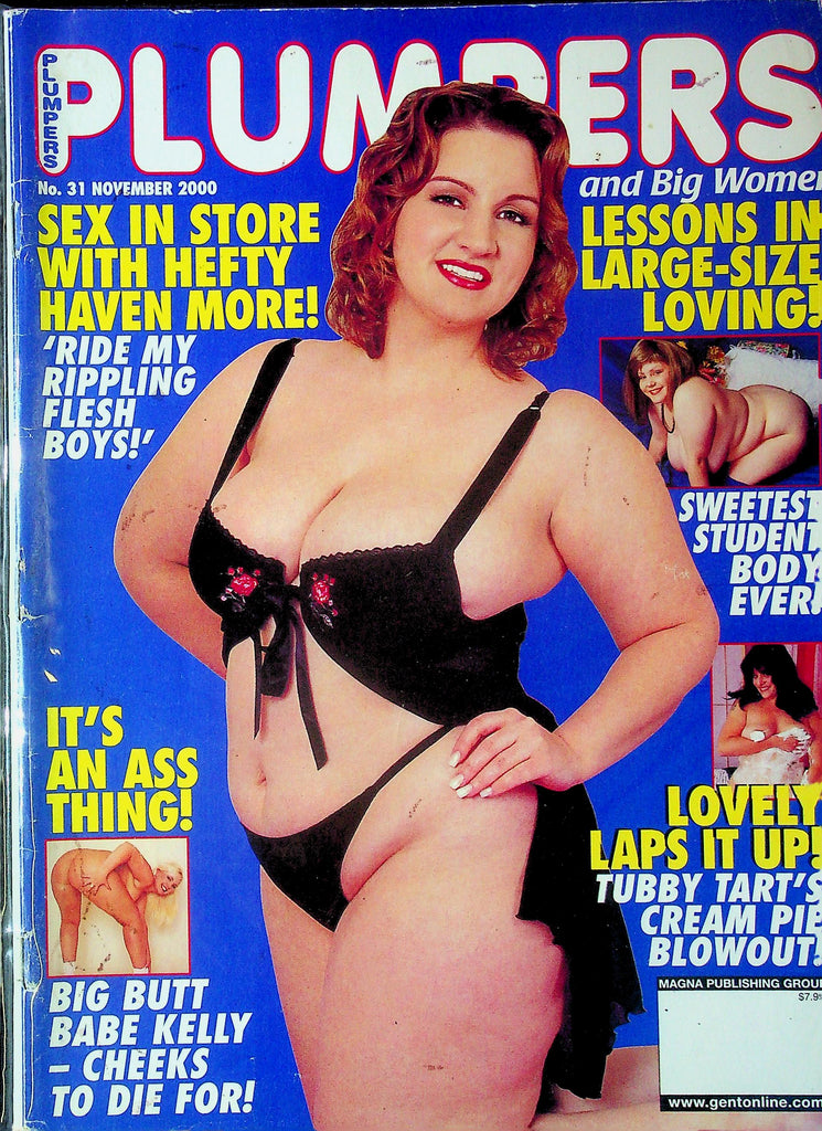 Plumpers And Big Women Busty Magazine Ft. Kelly November 2000 No.31 052126AMP-