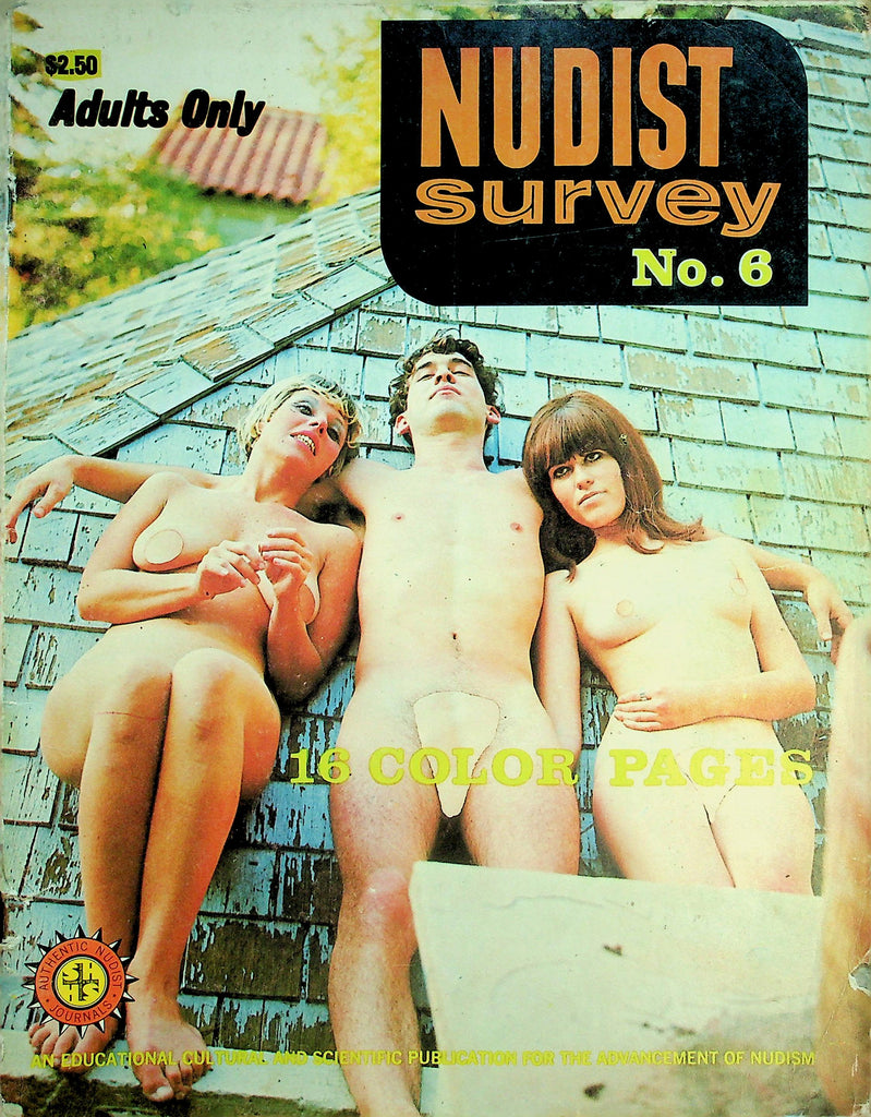 Nudist Survey Magazine  The Contest, The Fun, Beauty Queens #6 1968   072226lmp-GSC