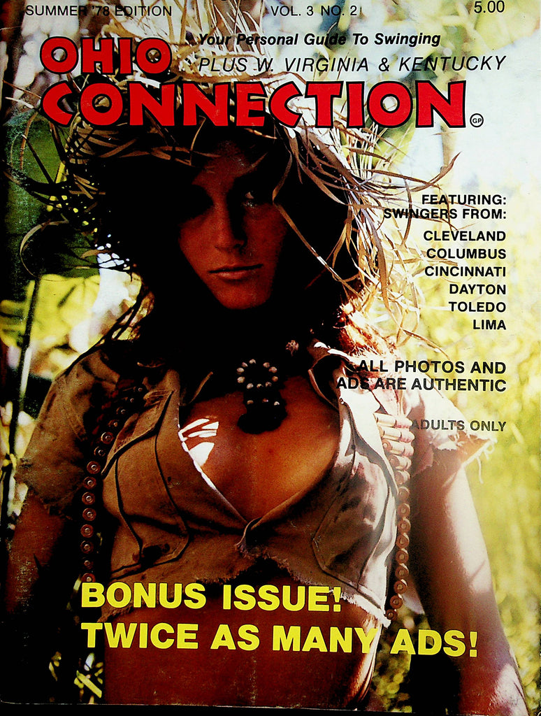 Ohio Connection Contact Magazine  Bonus Issue! Twice As Many Ads! vol.3 #2  Summer 1978      021625lm-p