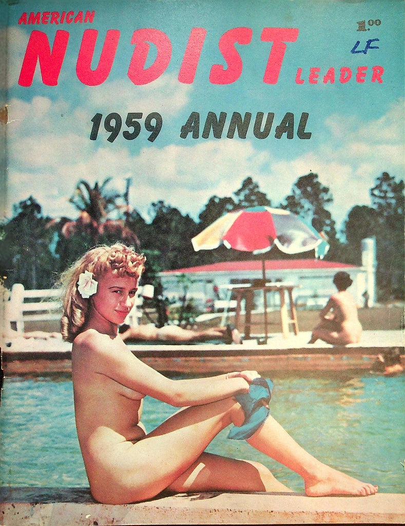 American Nudist Leader 1959 Annual Magazine  Live Like A Nudist   063026lmp-GSC