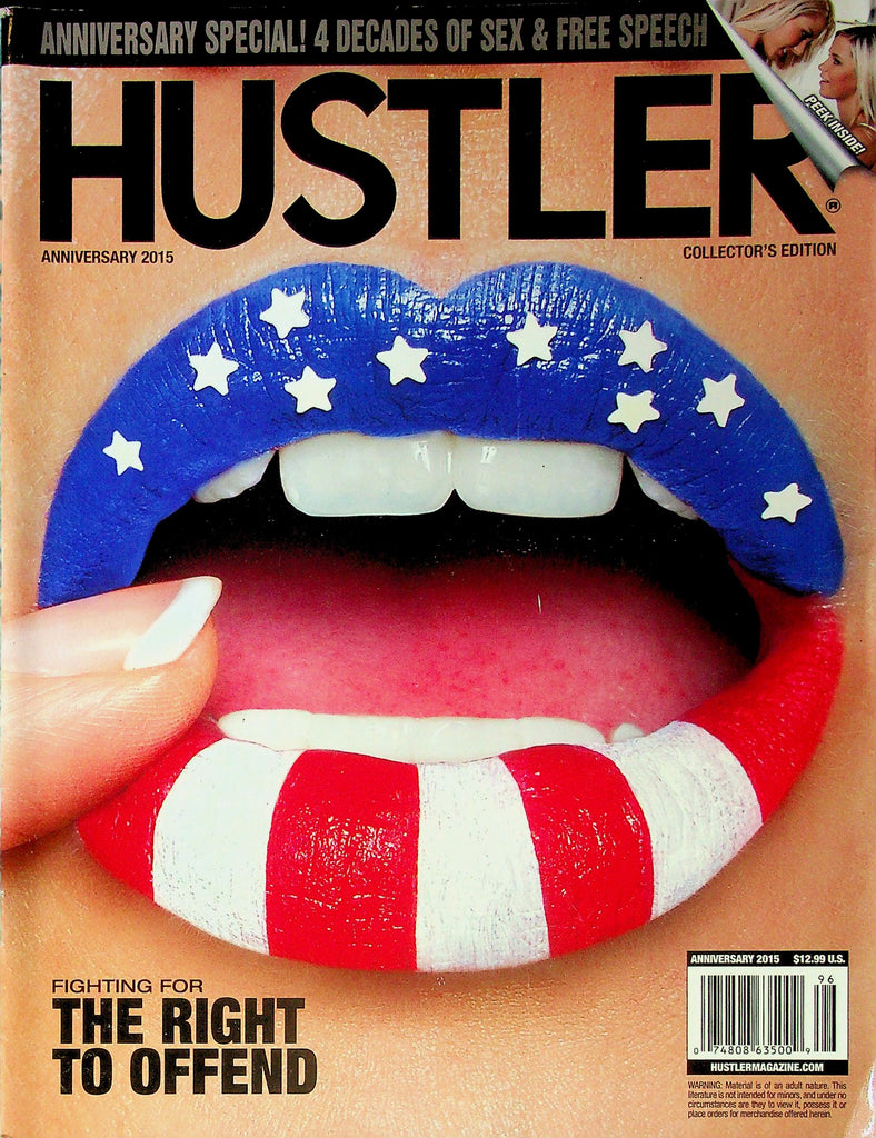 CLEARANCE Hustler Magazine The Right To Offend Anniversary 2015 081225RP2-