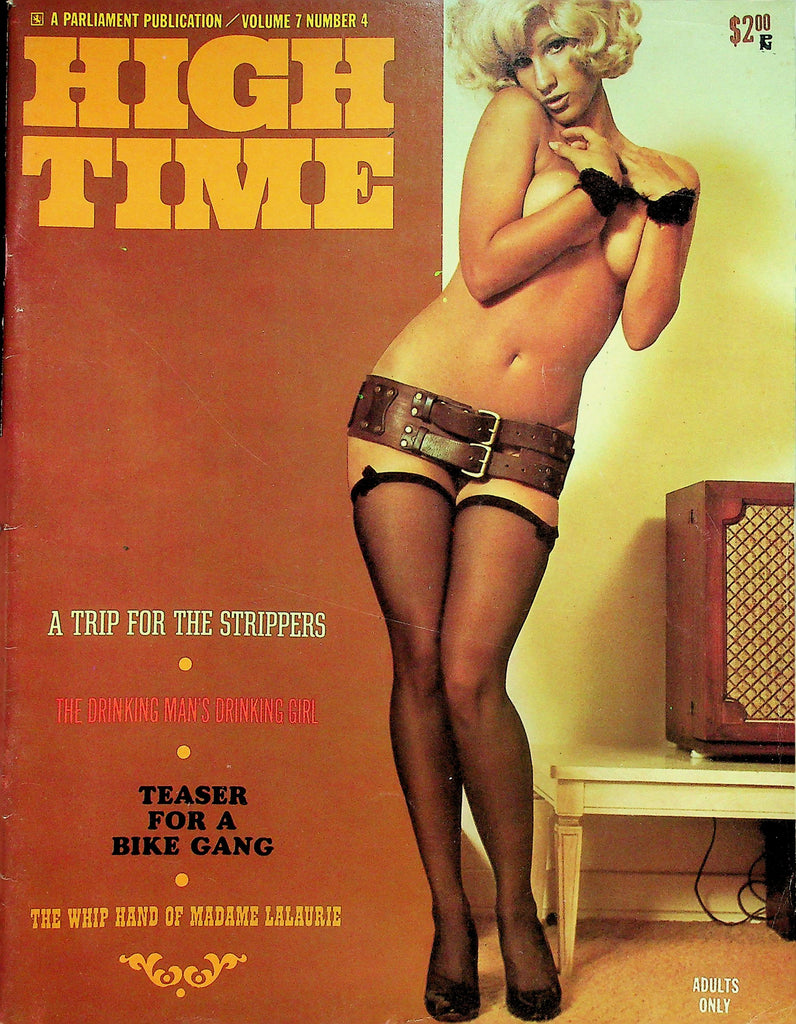 High Time Magazine   Cover/Centerfold Girl Melody vol.7 #4  1968   061326lmp-GSC