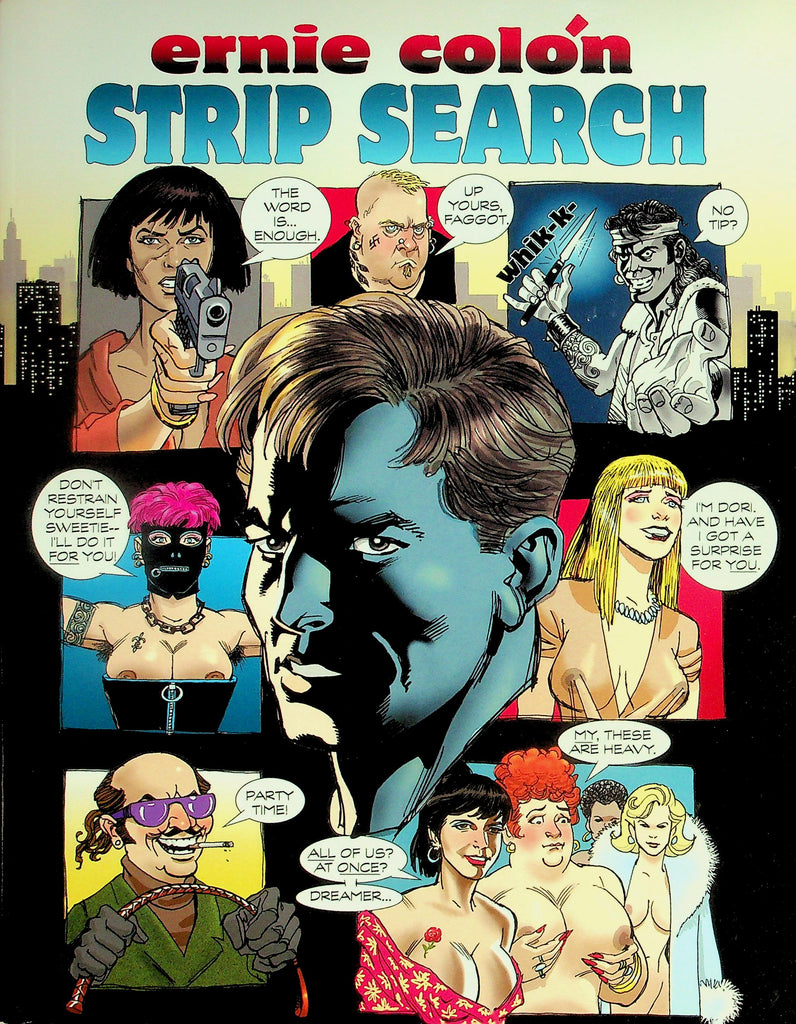 Strip Search  ernie colon  Illustrated Graphic Comic Novel   Eros Comix  2002   101226lmp-GSC