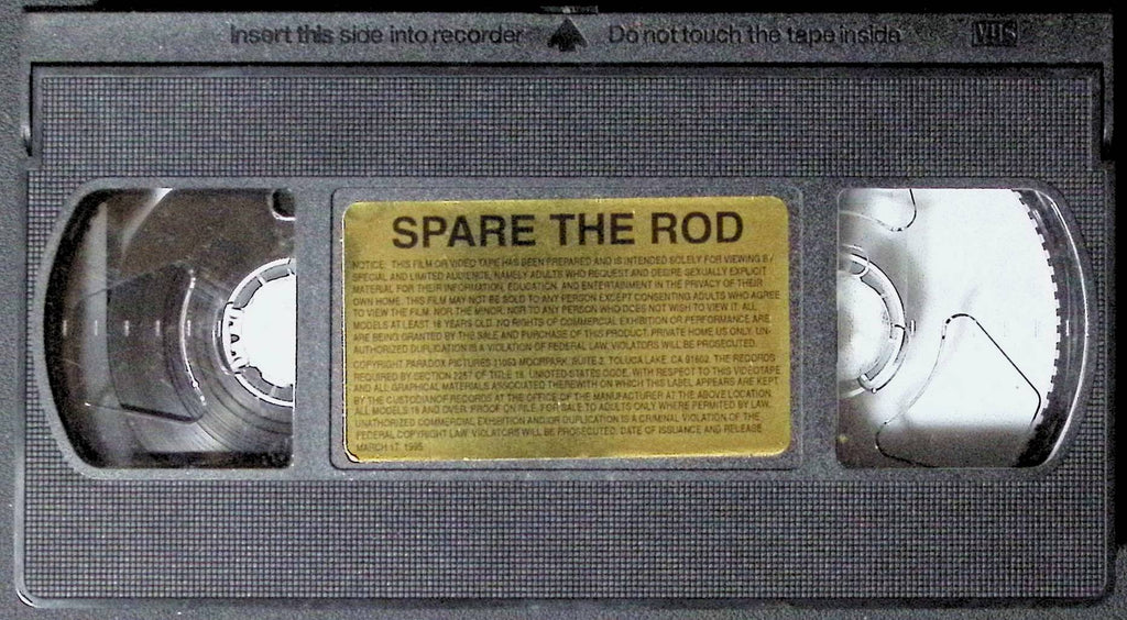 Spare The Rod 1 Paradox Pictures Gay VHS 1995 102924JKVHS4